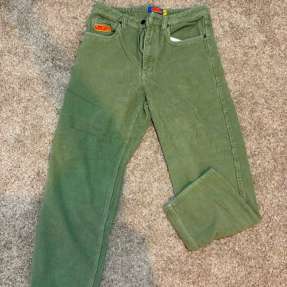 EMPYRE corduroy green pant